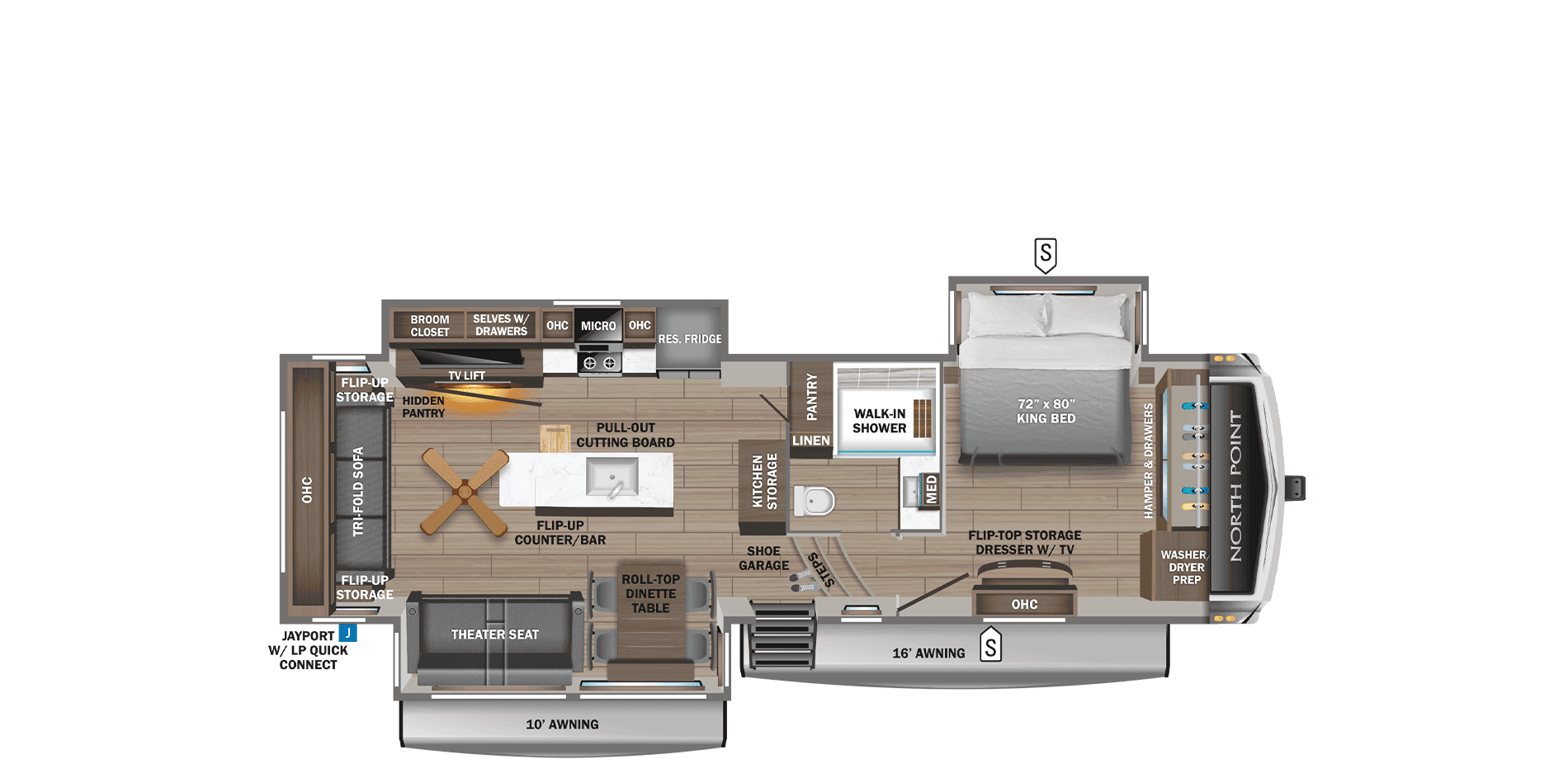 2026 Jayco 2026 Jayco North Point - thumbnail 2