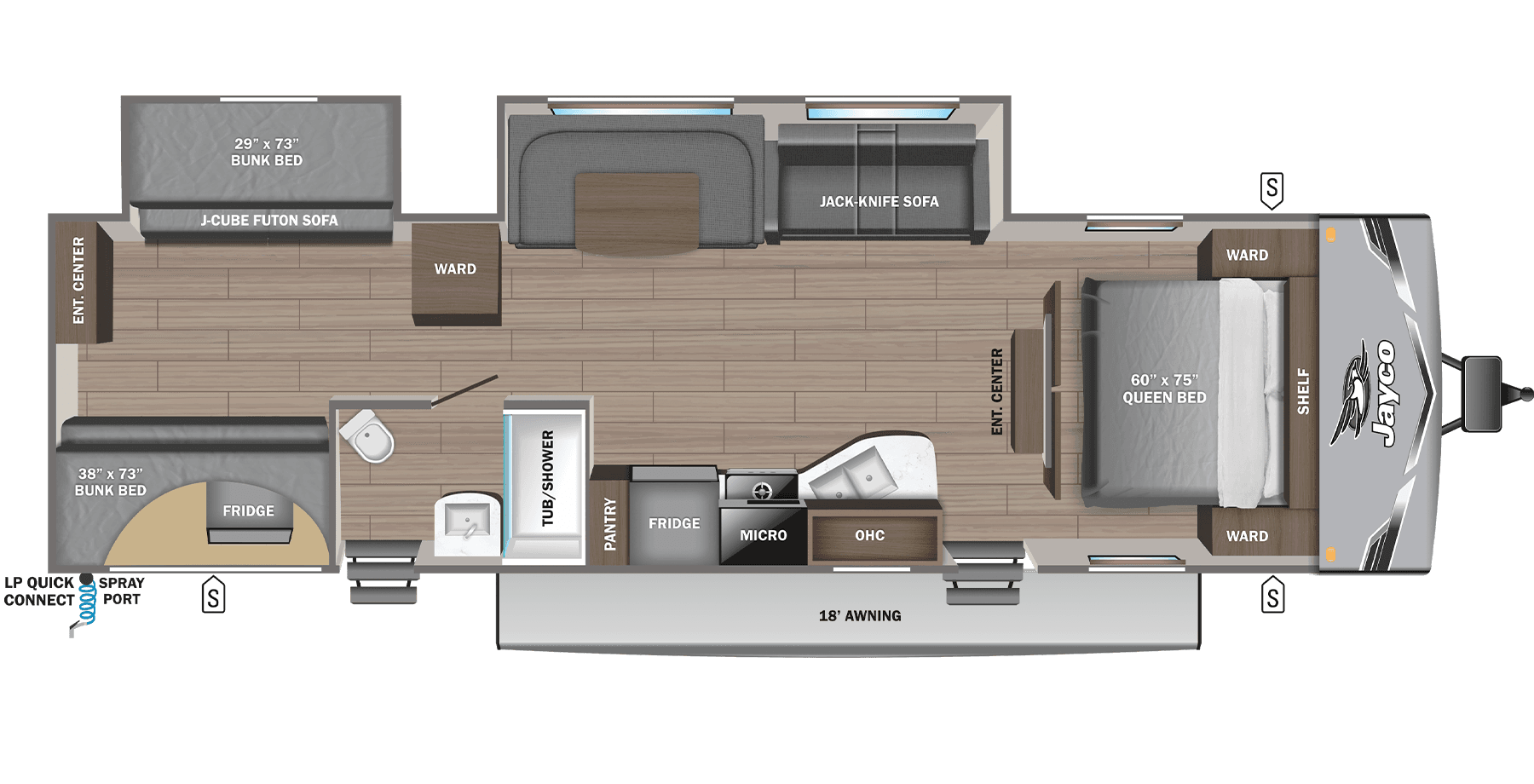 2026 Jayco 2026 Jayco Jay Flight Slx - thumbnail 3