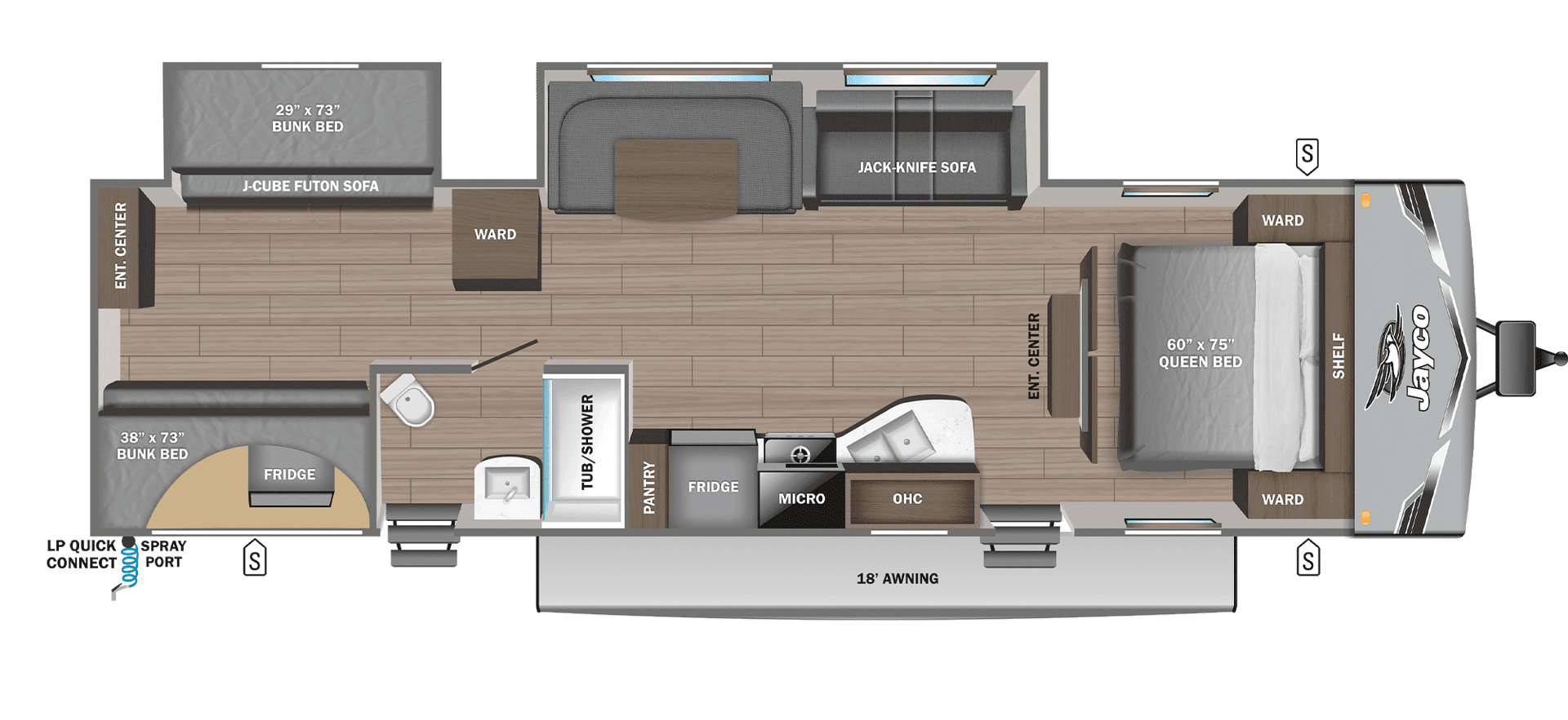 2026 Jayco 2026 Jayco Jay Flight Slx - thumbnail 3
