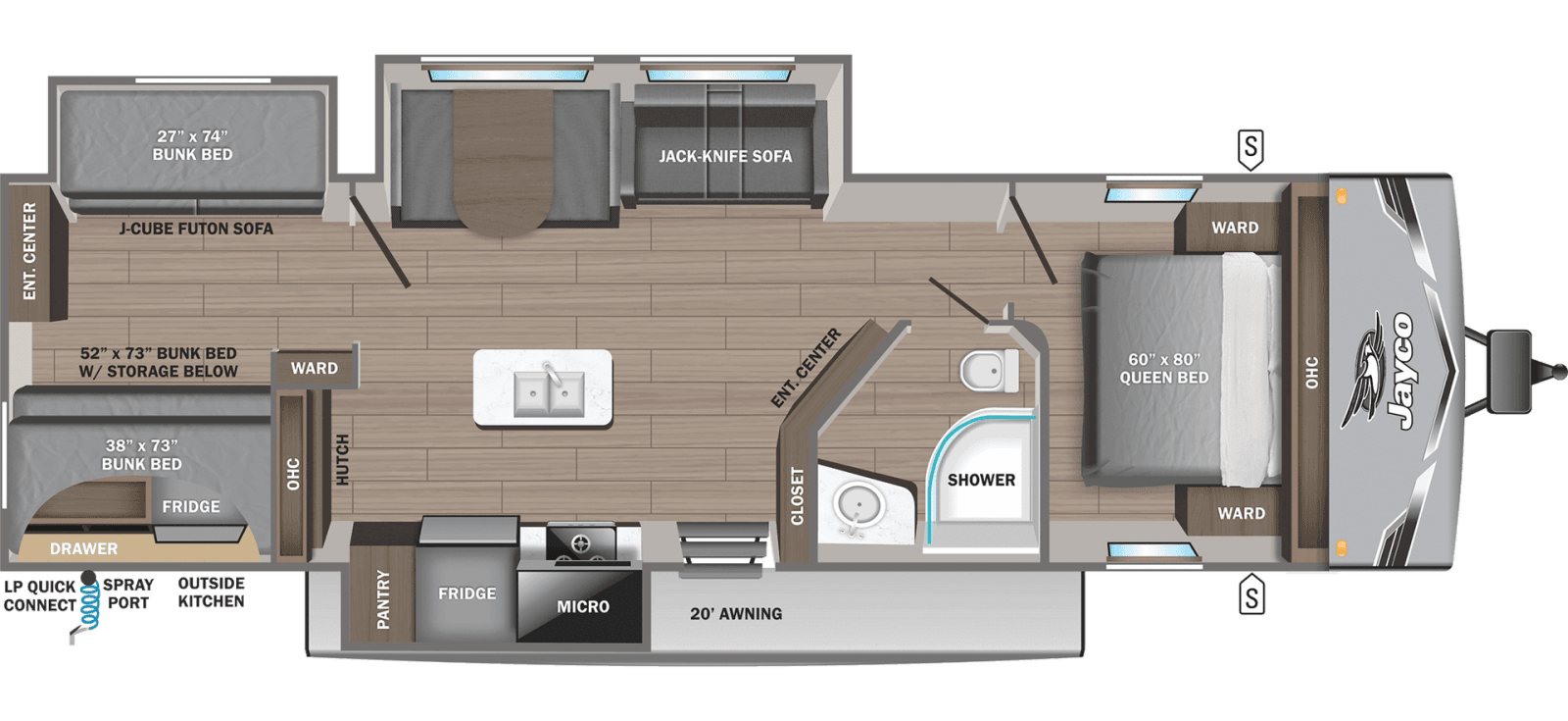 2026 Jayco 2026 Jayco Jay Flight Slx - thumbnail 3
