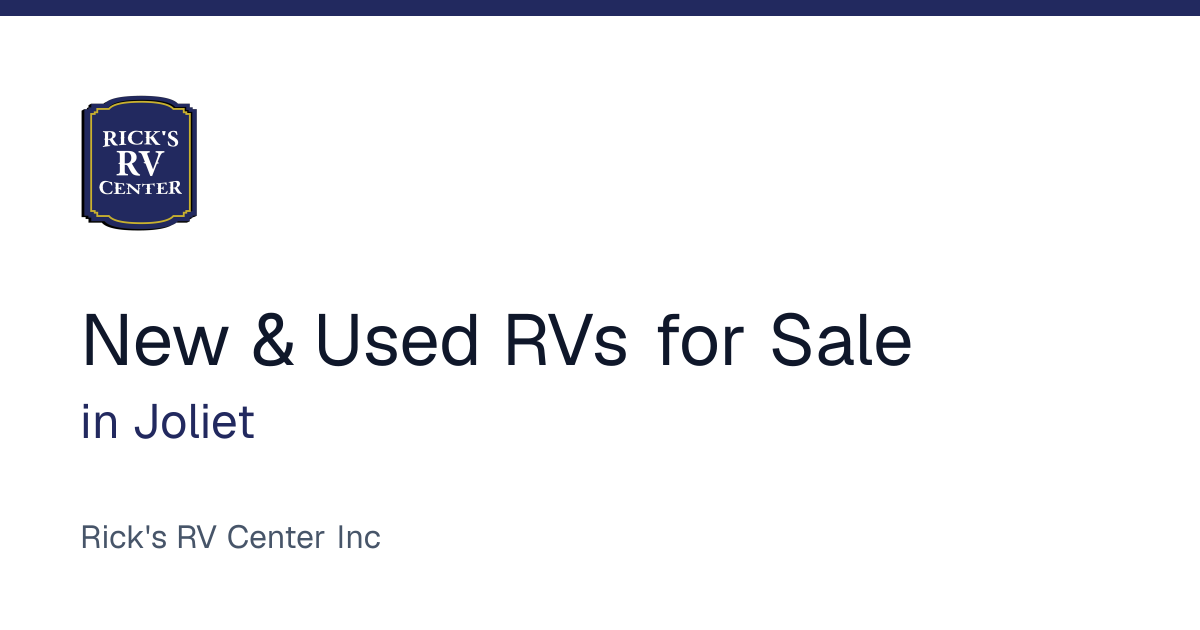 Rick's RV - Chicago Area RV Dealer